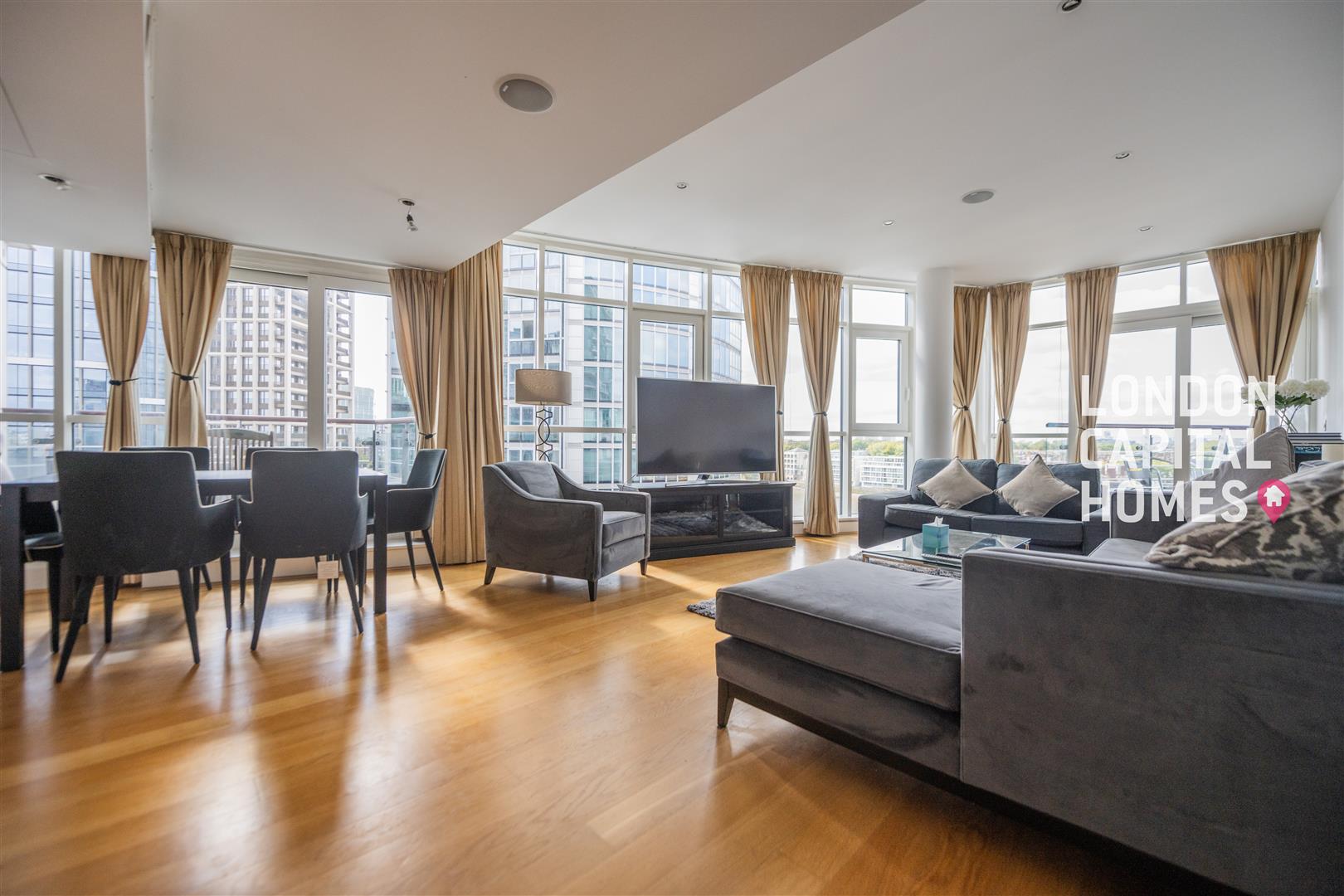 2 bed property in 2 St. George Wharf, London